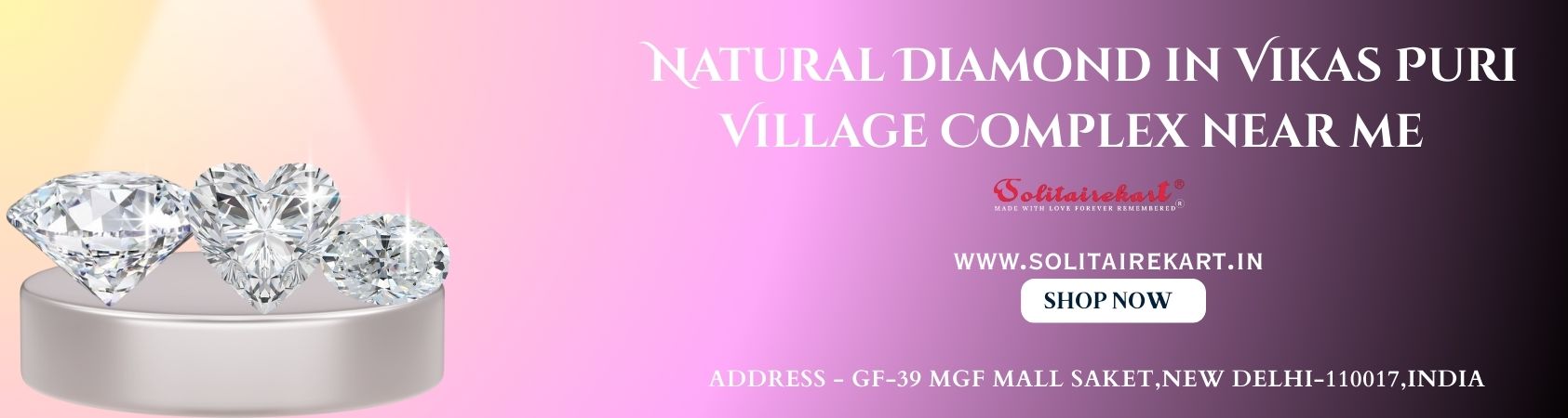 Natural Diamond in Vikas Puri Village Complex near me